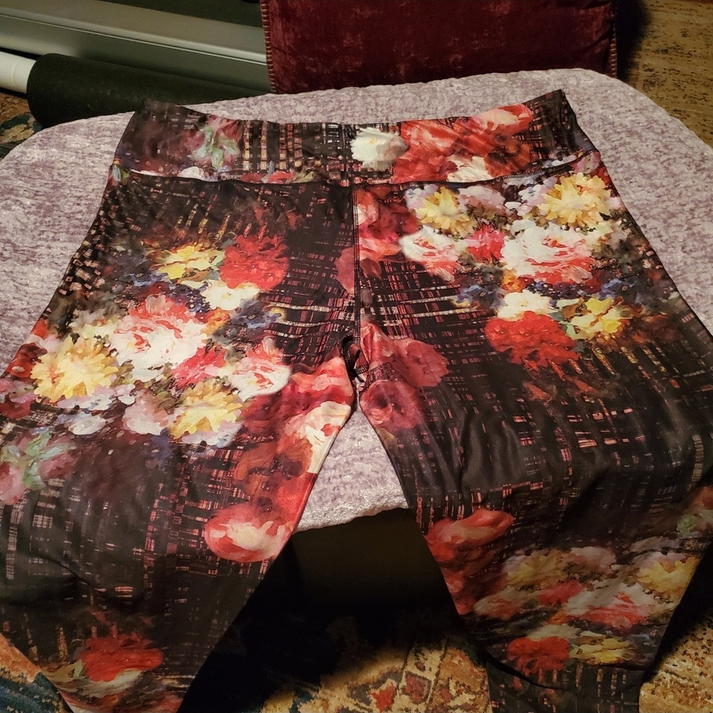 Floral Print Leggings